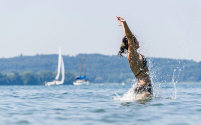 Badeurlaub im Sommer am Bodensee für die ganze Familie