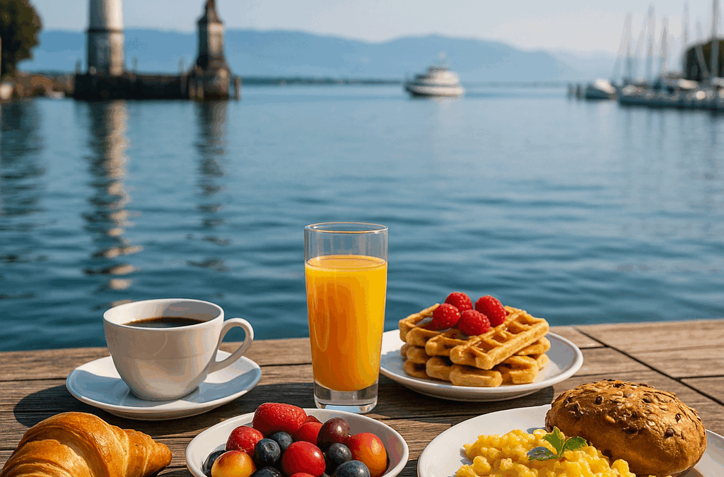 Brunch am Bodensee: 5 besondere Tipps auf dem Land & Schiff