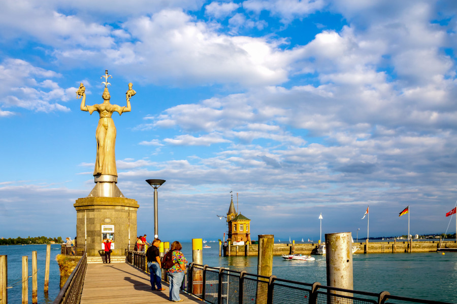 Imperia im Hafen von Konstanz – Sehenswürdigkeit und Ausflugsziel am Bodensee