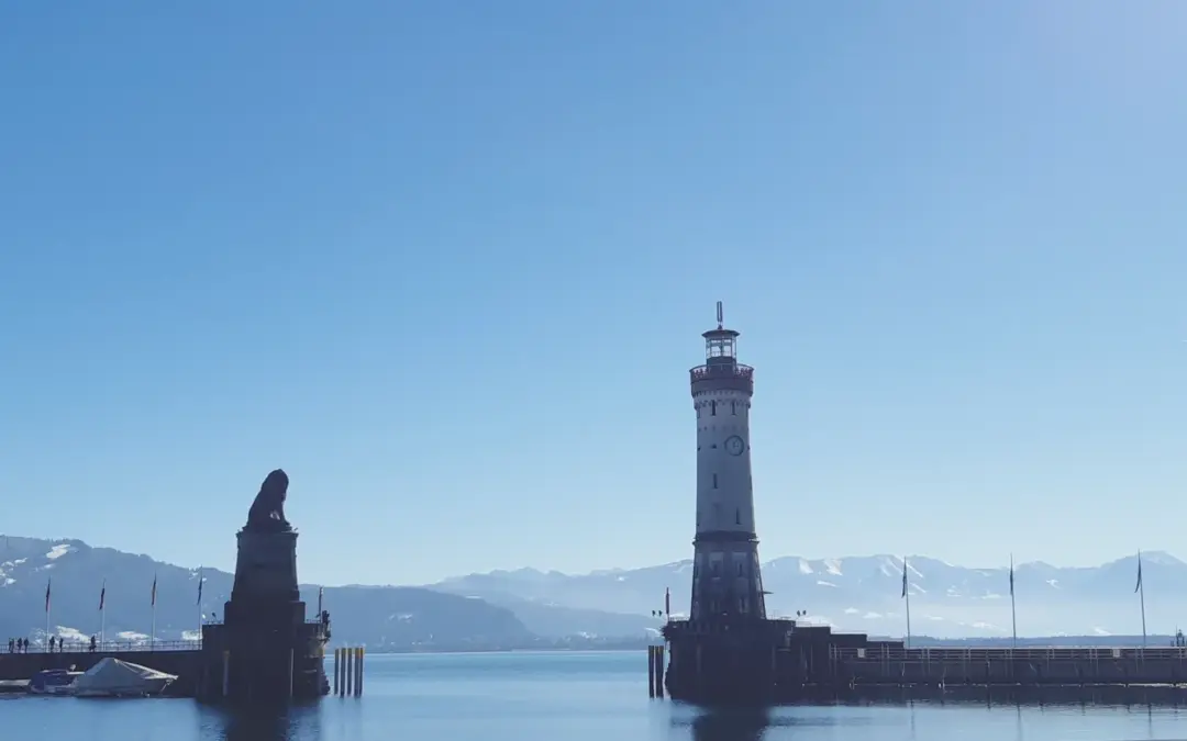 Neuer Leuchtturm Lindau: Aufstieg, Innenansichten und Aussicht von oben