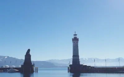 Neuer Leuchtturm Lindau: Aufstieg, Innenansichten und Aussicht von oben